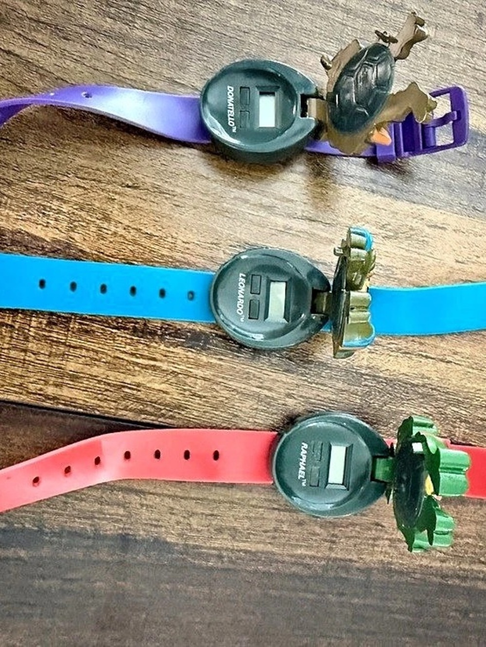 Vintage Teenage Mutant Ninja Turtles Vintage 1988 TMNT Flip Top Digital Watch Se - Picture 4 of 4